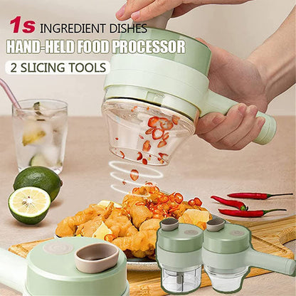 VeggieMaster Pro - Picador De Verduras Eléctrica Portátil