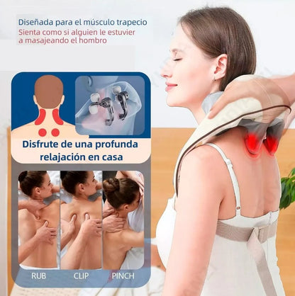 RELAXIPRO™ MASAJEADOR CUELLO Y ESPALDA