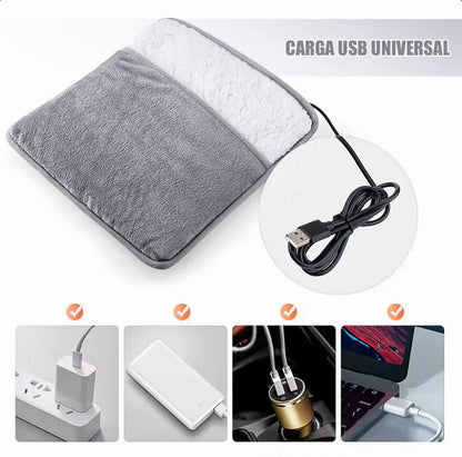 🔥 HeatNest™ Almohadilla Térmica Eléctrica USB
