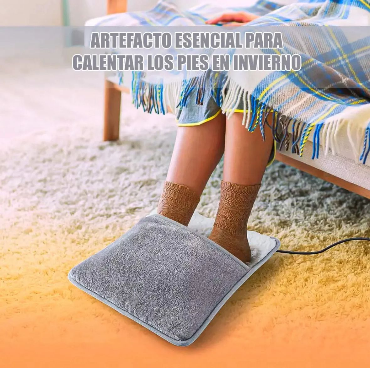 🔥 HeatNest™ Almohadilla Térmica Eléctrica USB