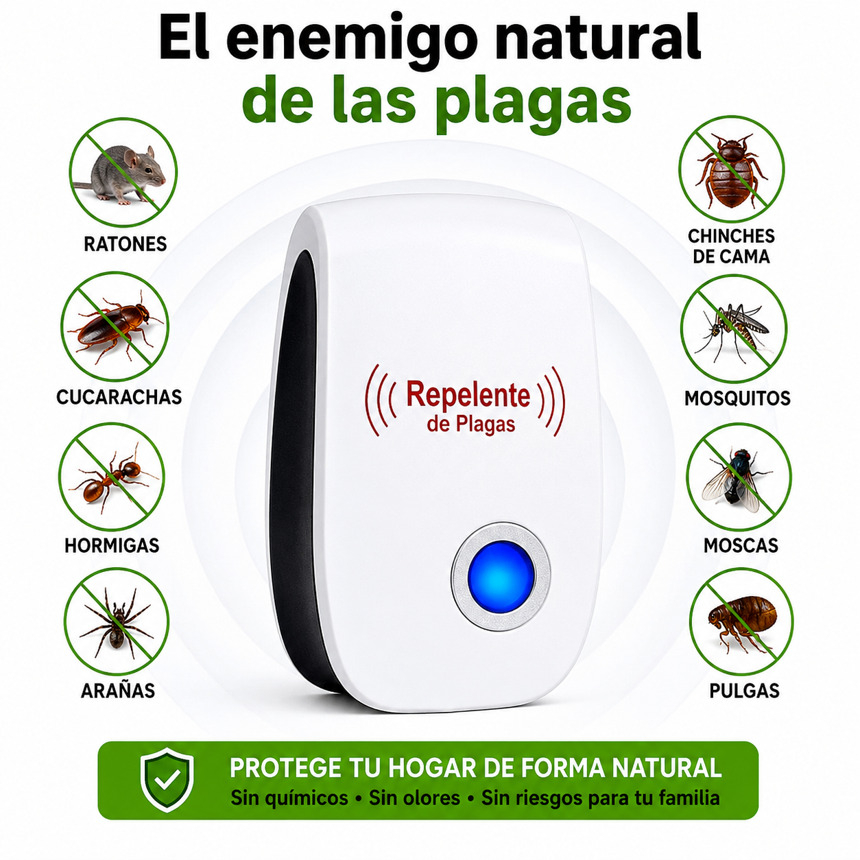 PestShield™ Pro Protección Inteligente Para Tu Hogar