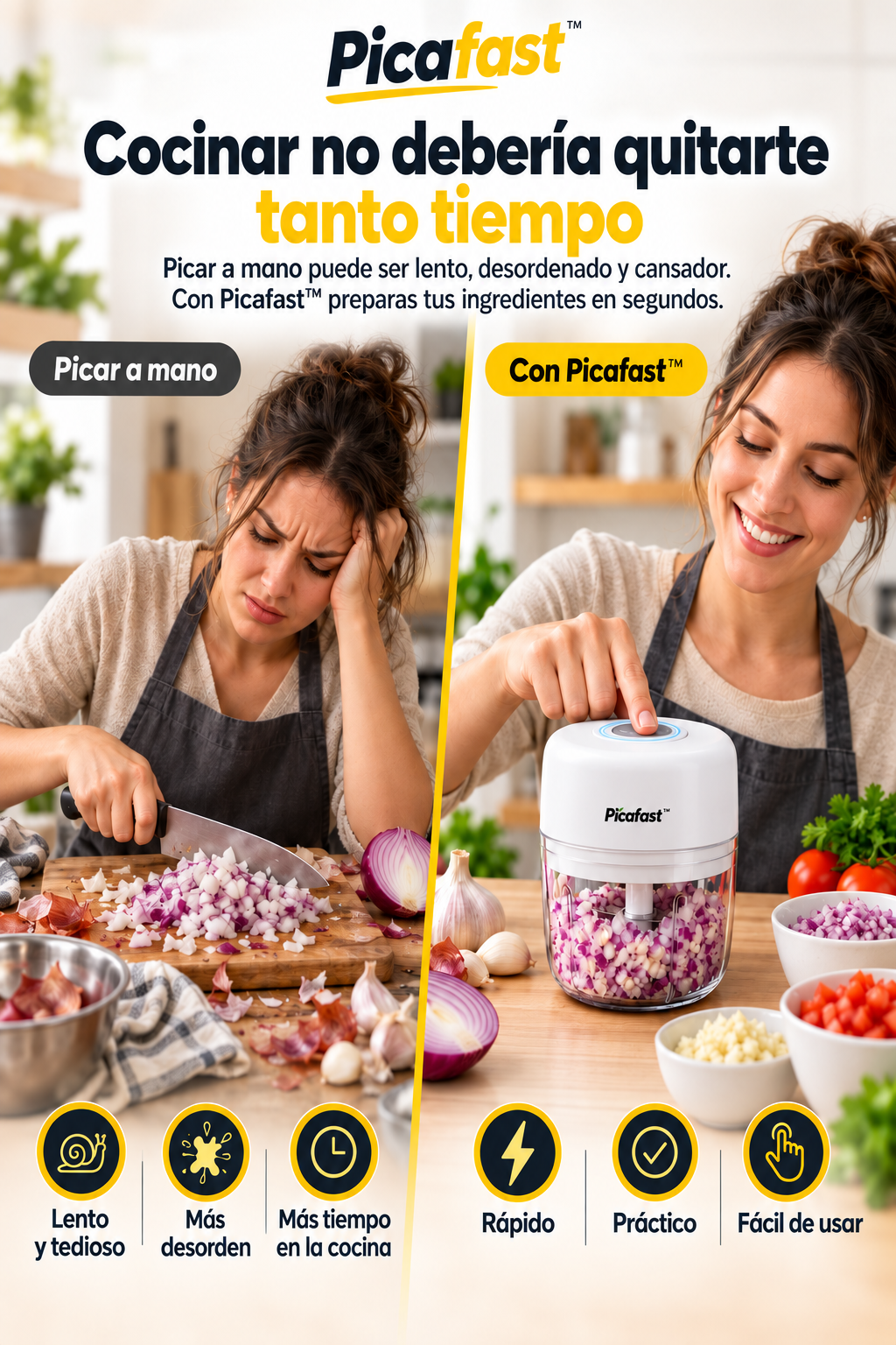 Picafast™ Mini Picador Eléctrico USB